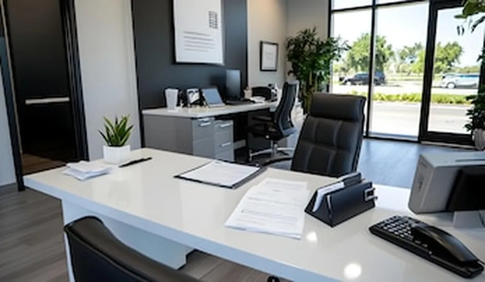 financial advisor workspace